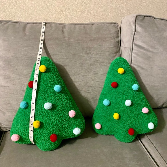 Christmas Tree Novelty Throw Pillow Winter Christmas - Picture 2 of 3